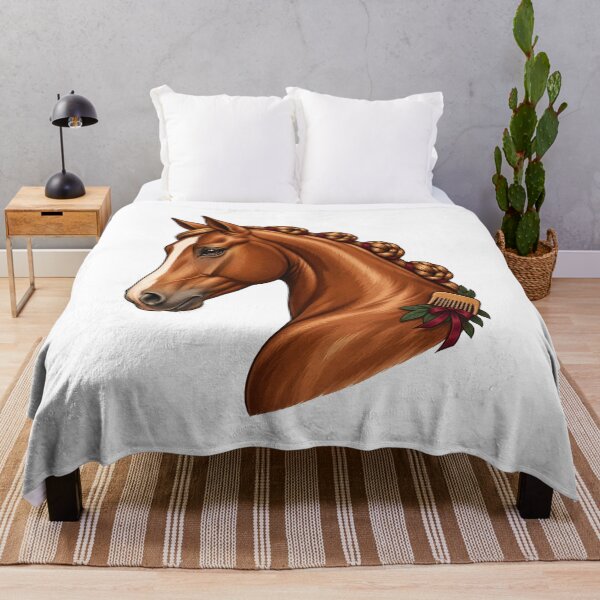 Item preview, Braided Horse Mane Stable Portrait designed and sold by Philippa Shop.