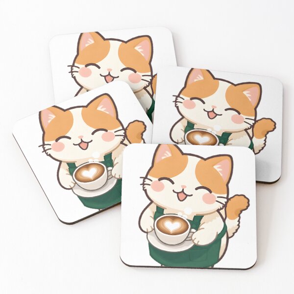 Item preview, Chibi Cat Barista designed and sold by ManuMax93.