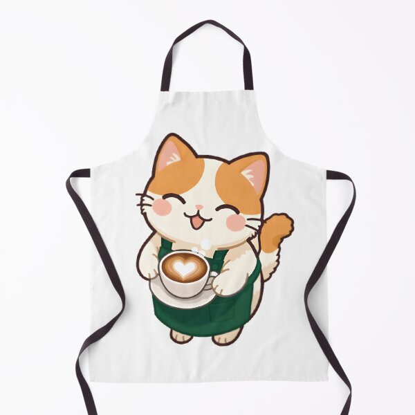 Item preview, Chibi Cat Barista designed and sold by ManuMax93.