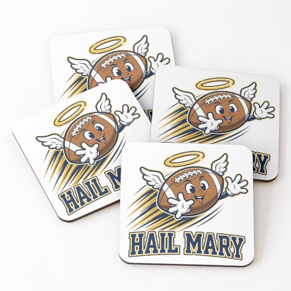 Item preview, Hail Mary Funny Football Angel Vintage Sports Humor Gift T-Shirt designed and sold by ApparelOutpost.