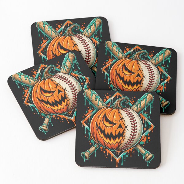 Item preview, Halloween Pumpkin Baseball Bats designed and sold by anapldv.