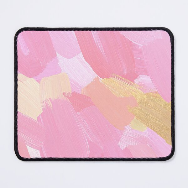 Item preview, Pink & Gold Abstract Strokes designed and sold by Jill Nightingale.