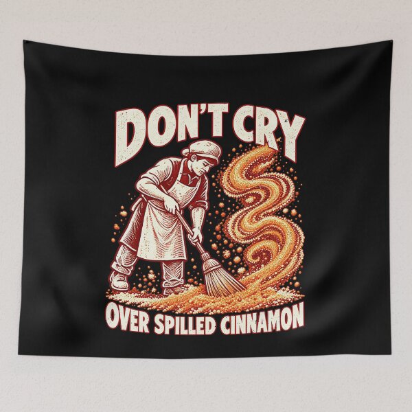Item preview, A Baker’s Funny Cinnamon Spill Joke designed and sold by elderberry.