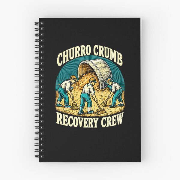 Item preview, The Churro Crumb Recovery Crew designed and sold by elderberry.