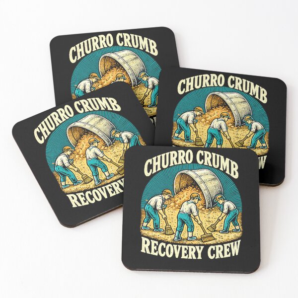 Item preview, The Churro Crumb Recovery Crew designed and sold by elderberry.
