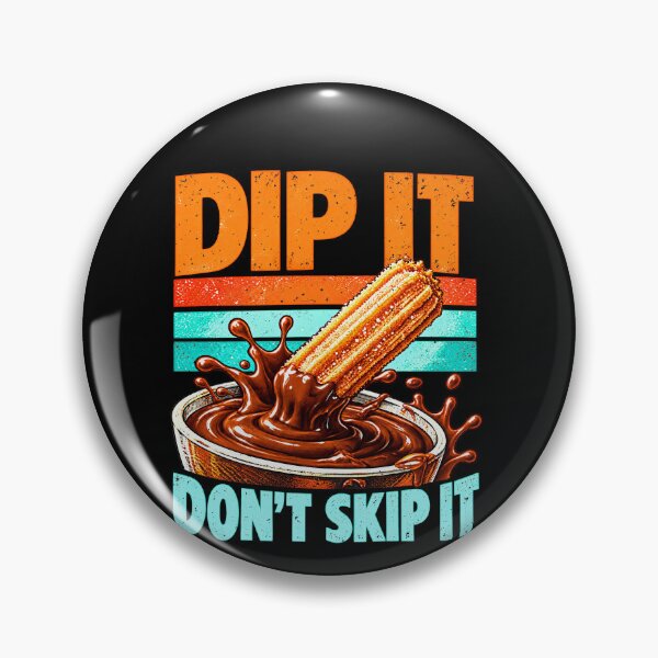 Item preview, Churro Chocolate Dip Pun designed and sold by elderberry.