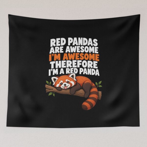 Item preview, Red Panda Lover Self-Confidence Humor designed and sold by anapldv.