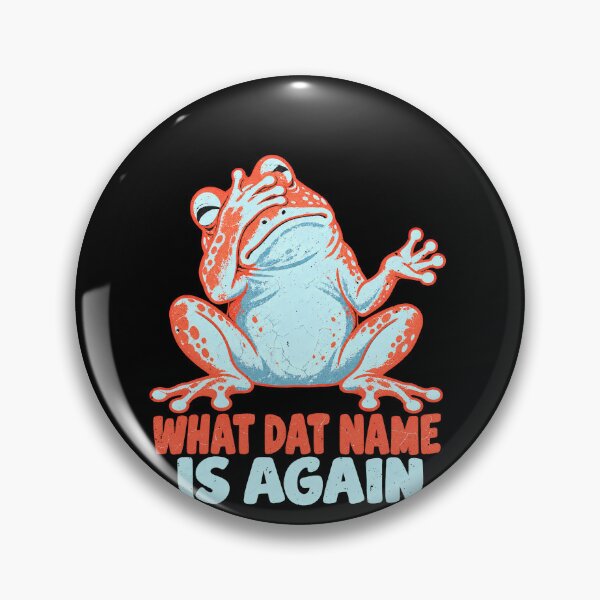 Item preview, What Dat Name Is Again From a Forgetful Frog designed and sold by elderberry.