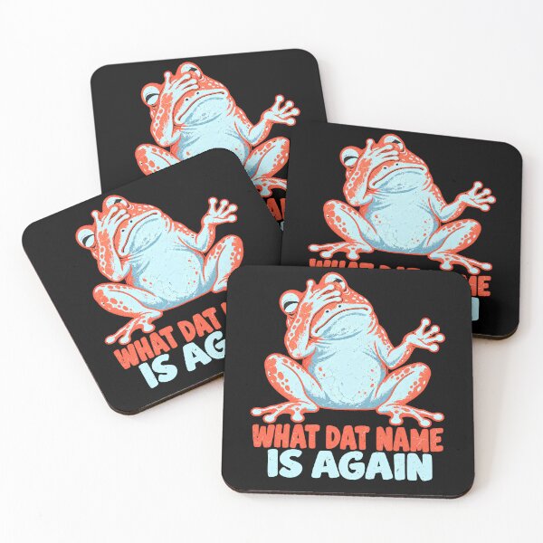Item preview, What Dat Name Is Again From a Forgetful Frog designed and sold by elderberry.