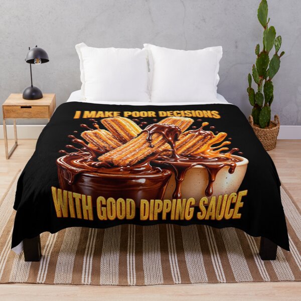Item preview, Funny Churro Saying About Good Dipping Sauce designed and sold by elderberry.