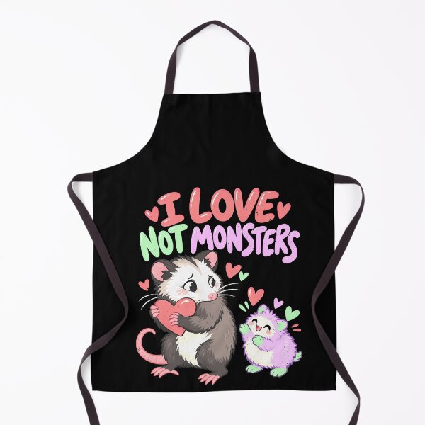 Item preview, I Love Not Monsters With an Opossum designed and sold by elderberry.