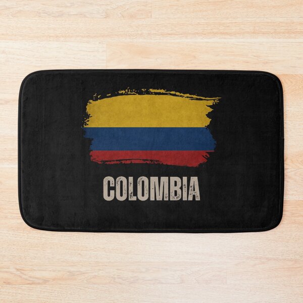 Item preview, Vintage grunge Colombian flag designed and sold by Dressyourflag.