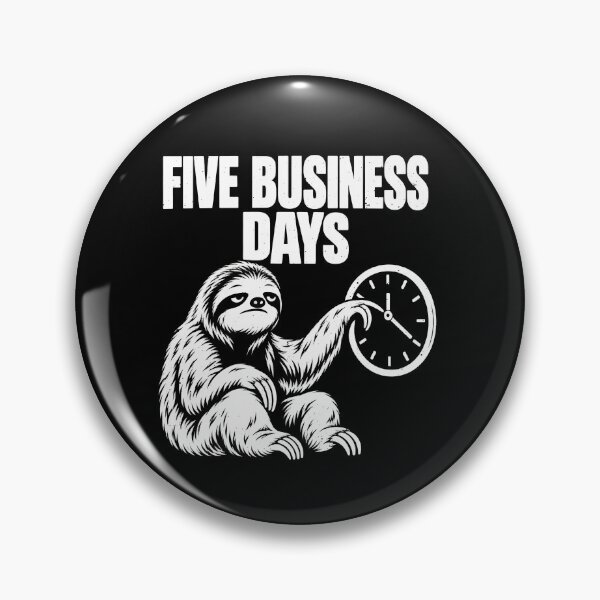 Item preview, Sloth Humor for Slow Workdays designed and sold by elderberry.