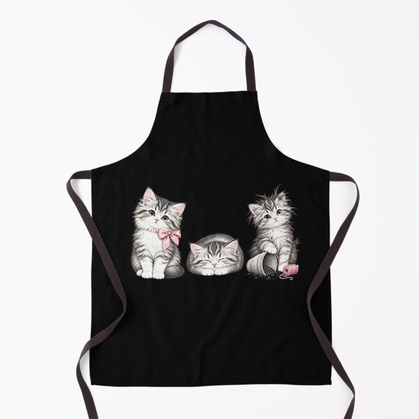 Item preview, Playful Kittens and a Pink Bow designed and sold by elderberry.