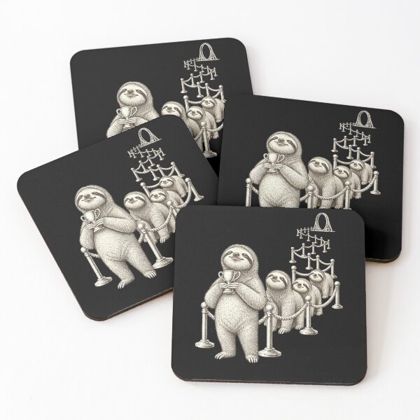 Item preview, First Place in the Sloth Queue designed and sold by elderberry.