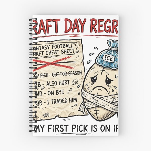 Item preview, Draft Day Regret Funny Fantasy Football Shirt Bad Draft Pick Gift designed and sold by ApparelOutpost.
