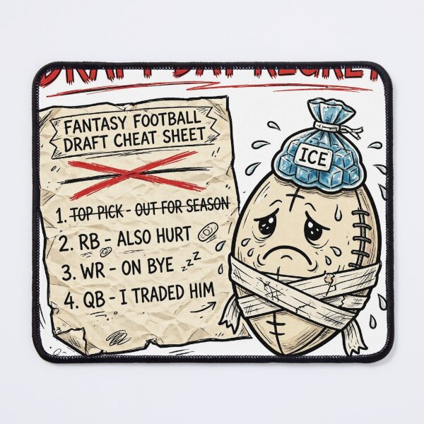 Item preview, Draft Day Regret Funny Fantasy Football Shirt Bad Draft Pick Gift designed and sold by ApparelOutpost.