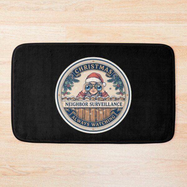 Item preview, Funny Nosy Neighbor Surveillance Christmas Gift Always Watching Badge designed and sold by Fitswear.