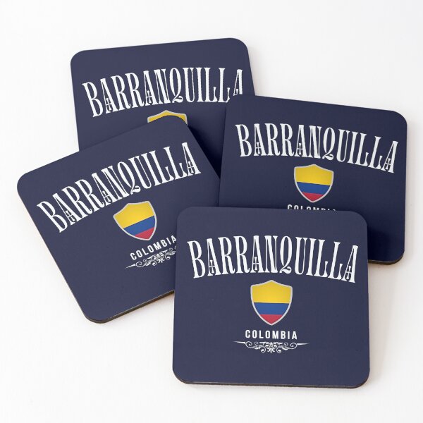 Item preview, Barranquilla, Colombia, minimalist design designed and sold by Dressyourflag.