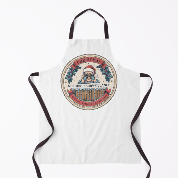 Item preview, Christmas Neighbor Surveillance Department Vintage Badge designed and sold by Fitswear.