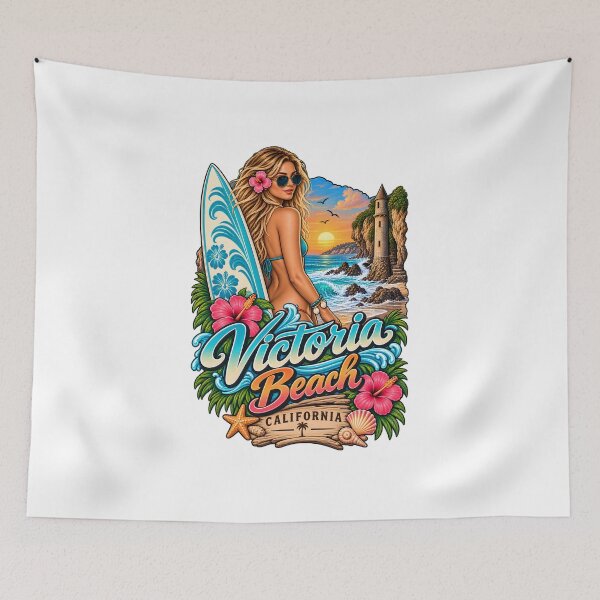 Item preview, This is a design for Victoria Beach, California designed and sold by RBBeachDesigns.