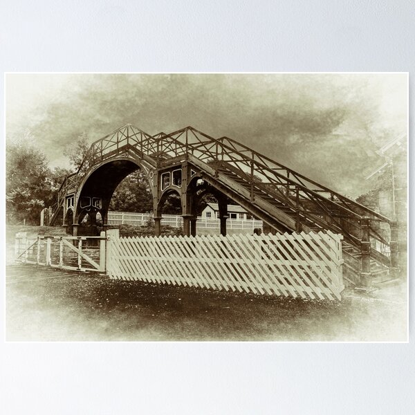 Item preview, A Cast Iron Footbridge. designed and sold by Colin Metcalf.