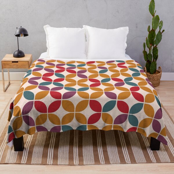 Item preview, mid century retro petals designed and sold by ChimaHome.