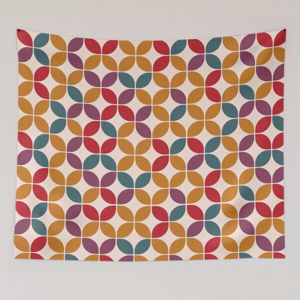 Item preview, mid century retro petals designed and sold by ChimaHome.
