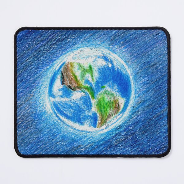 Item preview, Our Blue Planet — Hand-Drawn Earth Illustration designed and sold by Julia N.