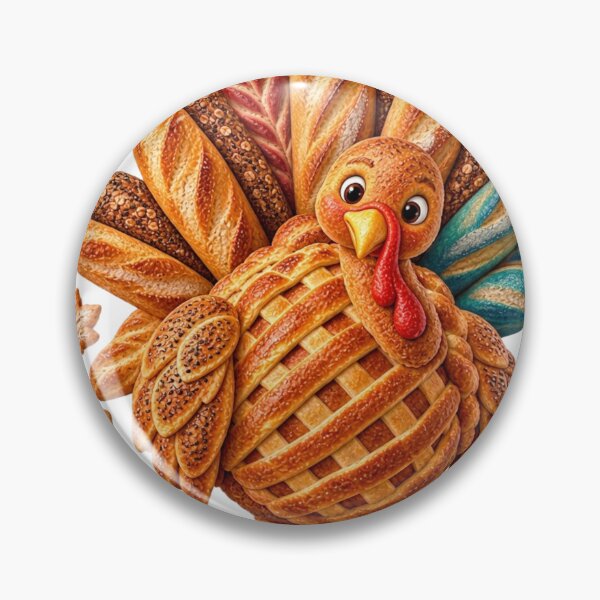 Item preview, Bread Turkey Thanksgiving Bakery Lover Funny Graphic designed and sold by LavIsInTheAir.