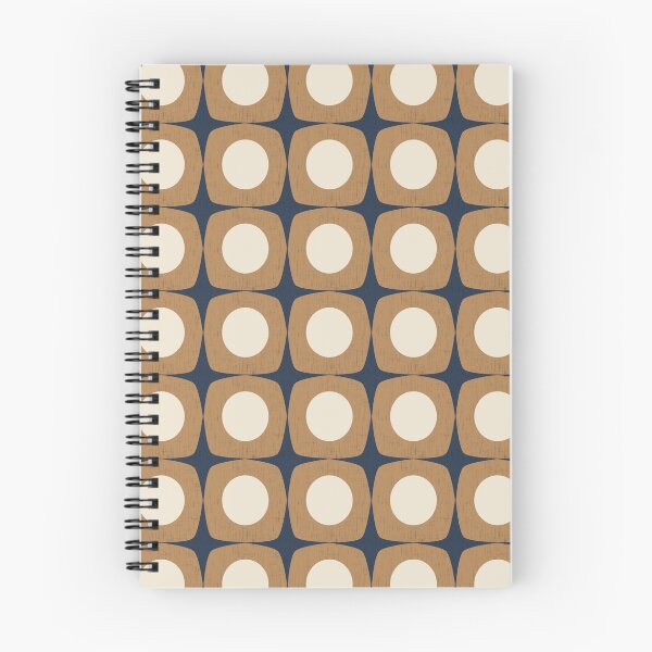Item preview, Mid Century Modern Atomic Star Tile – Camel Navy designed and sold by susycosta.