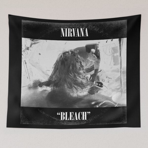 Item preview, Nirvana Bleach Alternative Unused Vinyl Artwork designed and sold by letitrip.