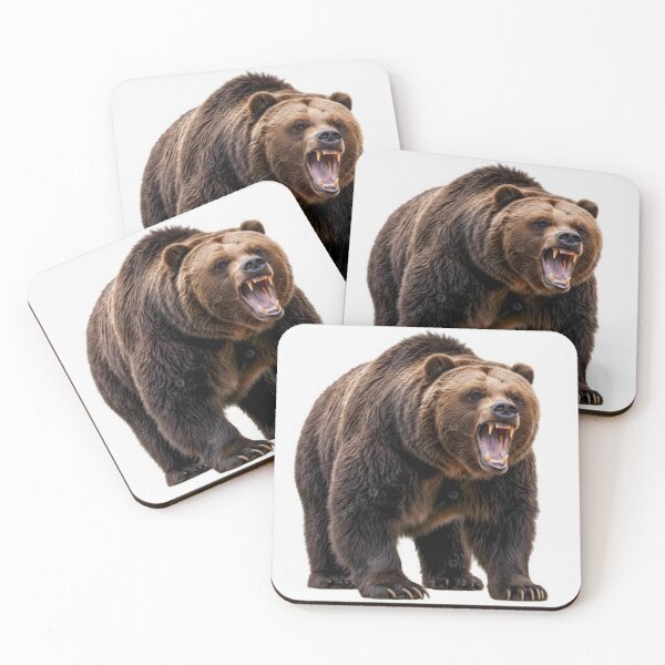Item preview, angry bear designed and sold by Calemsamazonia.