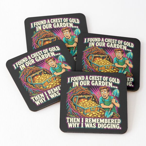 Item preview, Garden Treasure — Dark Humor Gardening Joke designed and sold by Uglyandcute.
