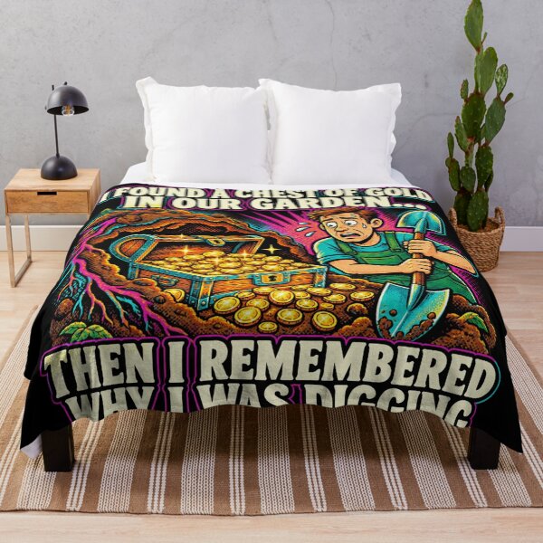 Item preview, Garden Treasure — Dark Humor Gardening Joke designed and sold by Uglyandcute.