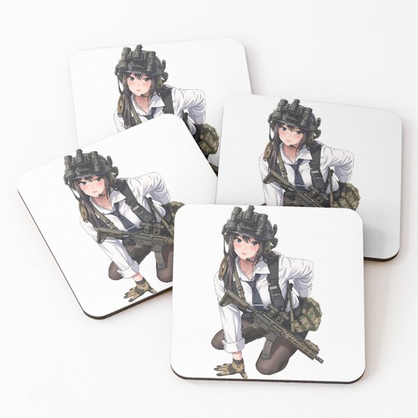 Item preview, Tactical School Girl - Anime Special Ops designed and sold by RAWLIFEGRAPHIC.