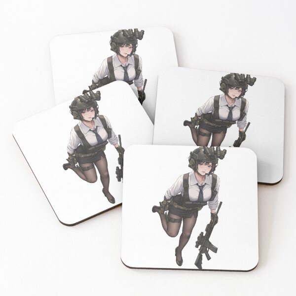 Item preview, Tactical School Girl - Anime Special Ops designed and sold by RAWLIFEGRAPHIC.