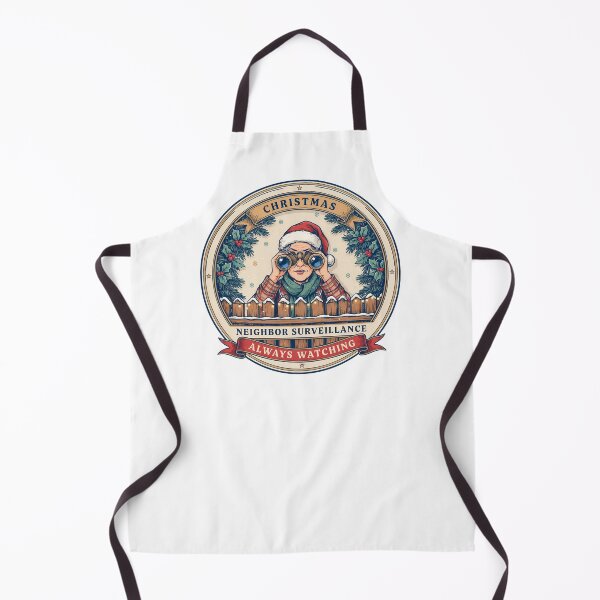 Item preview, Vintage Christmas Neighborhood Surveillance Emblem designed and sold by Fitswear.