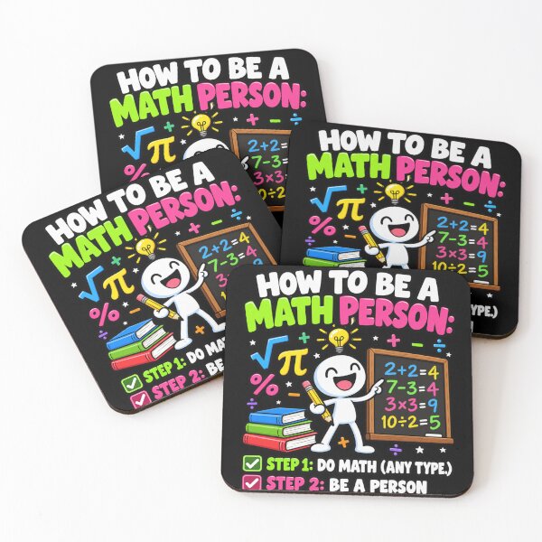 Item preview, How to Be a Math Person designed and sold by anapldv.