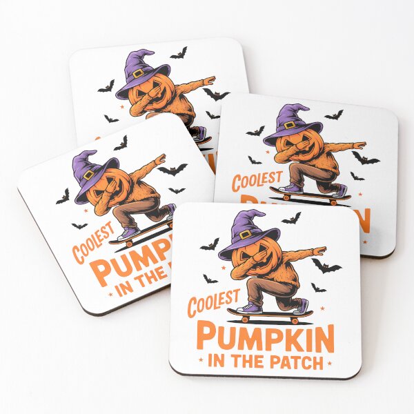 Item preview, Coolest Pumpkin in the Patch Halloween Skateboard designed and sold by Snifferius.