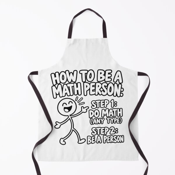 Item preview, How to Be a Math Person Funny Math Humor designed and sold by anapldv.