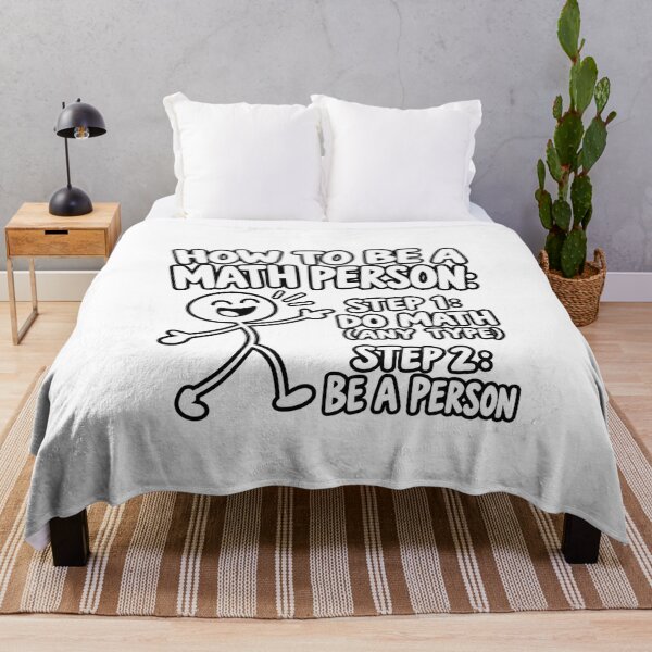 Item preview, How to Be a Math Person Funny Math Humor designed and sold by anapldv.