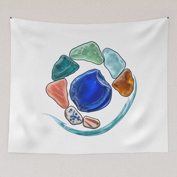 Item preview, Sea Glass Low Tide Finds designed and sold by Philippa Shop.