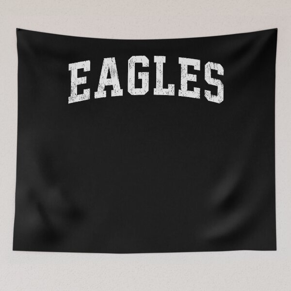 Item preview, Eagles Arched Distressed School Spirit Sports Fan designed and sold by slmfams.