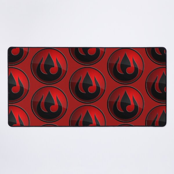 Item preview, Fire Nation Symbol Metallic Glass Emblem Avatar The Last Airbender designed and sold by obalartsMerch.