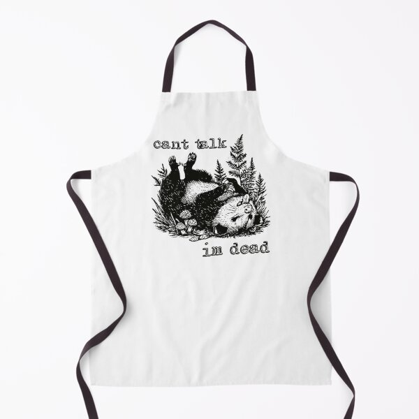 Item preview, Can't Talk I'm Dead — Funny Possum designed and sold by Spellhound.