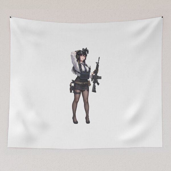 Item preview, Tactical School Girl - Anime Special Ops designed and sold by RAWLIFEGRAPHIC.