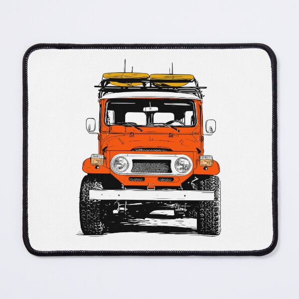 Item preview, Red 4x4 Overland Surf Beach Day designed and sold by blackdogshop.