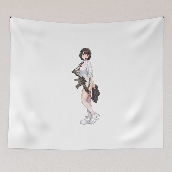 Item preview, Tactical School Girl - Anime Special Ops designed and sold by RAWLIFEGRAPHIC.