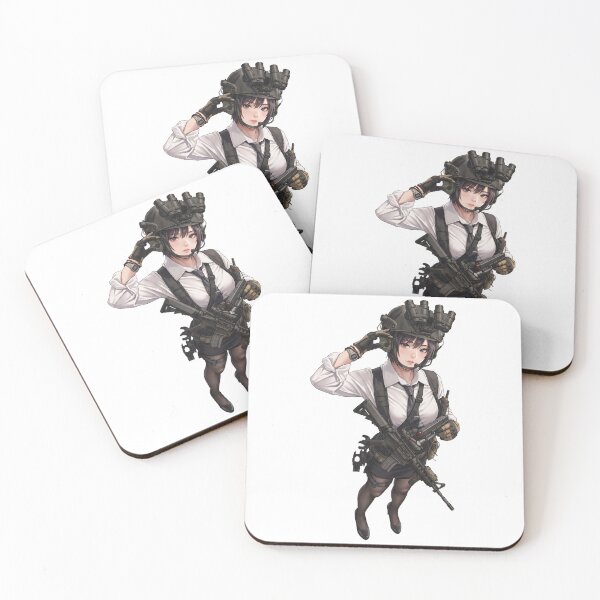 Item preview, Tactical School Girl - Anime Special Ops designed and sold by RAWLIFEGRAPHIC.
